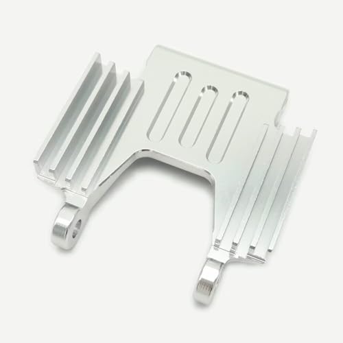 Aluminium ESC Mount Crash Structure Silber für Losi 1/4 Promoto MX SM PM-MX/SM LOS261010 von EPTNNASO