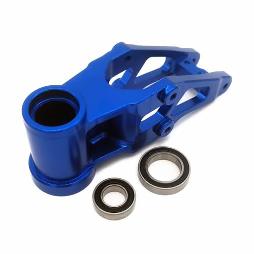 Aluminium-Frontschott-Servohalterung mit Lagern, für Losi 1/4 Promoto MX PM-MX/SM LOS261012, Blau von EPTNNASO