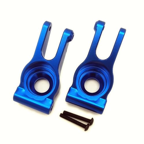 Aluminium Hinterradnabe blau für Arrma 1/10 Vorteks Big Rock Gorgon Granite Senton 1/8 Typhon AR330467 von EPTNNASO