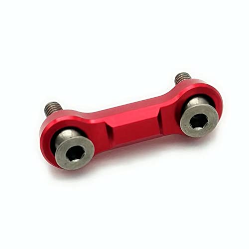 Aluminium-Lenkglieder-Spurstange 16,5 mm rot für Traxxas 1/16 Mini E-Revo Slash 4WD Summit 7043 von EPTNNASO