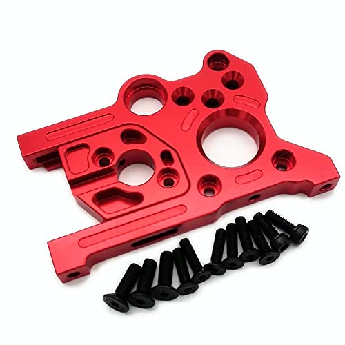Aluminium-Motorhalterung für Arrma 1/5 Kraton 8S Outcast 8S ARA320482 + ARA320483, Rot von EPTNNASO