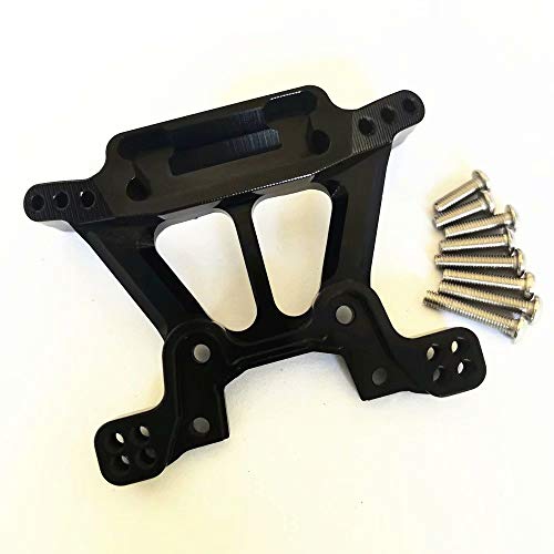 Aluminum Front Shock Tower Black for TRAXXAS Rustler 4X4 VXL HOSS 4X4 6739 von EPTNNASO
