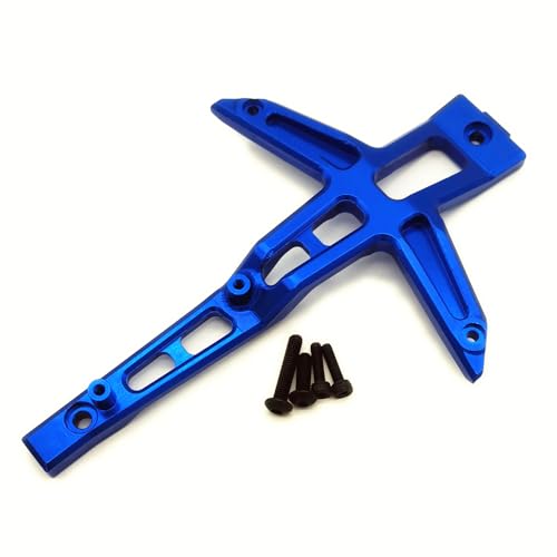 Aluminum Front Upper Chassis Brace Blue for Traxxas 1/10 MAXX 8921 von EPTNNASO