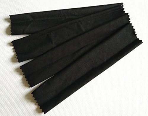 CrazyRacer for Traxxasss 1/5 X-MAXXXX XMAXXXX Shock Damper High Elastic Sleeves Dirt Dust Resist Guard Cover - 4pcs Black von EPTNNASO