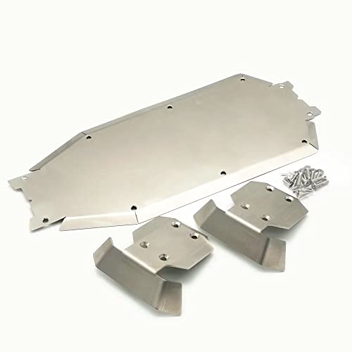 Edelstahl Chassis Armor Protection Skid Plate für 1/8 Traxxas Schlitten 95076-4 von EPTNNASO