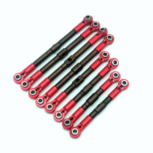 S2 Hart Stahl Querlenker Set mit Aluminiumenden rot für Traxxas 1/18 RC TRX4M 9742R 9749 S2 Hart Stahl Querlenker Set mit Aluminiumenden rot für Traxxas 1/18 RC TRX4M 9742R 9749 von EPTNNASO