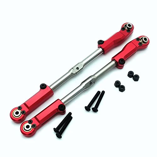 Spurstange aus Edelstahl, verstellbar, mit Aluminium-Enden, für Arrma 1/8 Kraton Outcast Notorious Talion 1/7 Fireteam AR330221 AR330230 Spurstange aus Edelstahl, verstellbar, mit Aluminium-Enden, für Arrma 1/8 Kraton Outcast Notorious Talion 1/7 Fireteam AR330221 AR330230 von EPTNNASO