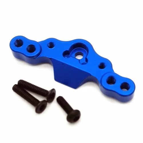 Spurstangen-Halterung vorne aus Aluminium, für Losi 1/18 Mini-T 2.0 Mini-B LOS214005, Blau von EPTNNASO