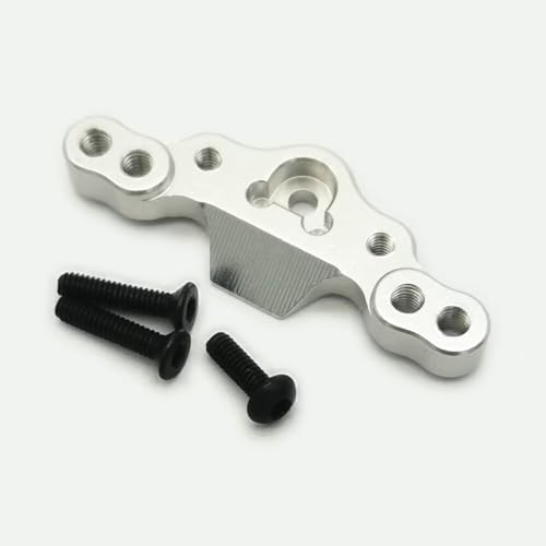 Spurstangenhalterung aus Aluminium, vorne, Oberarm, für Losi 1/18 Mini-T 2.0 Mini-B LOS214005 von EPTNNASO