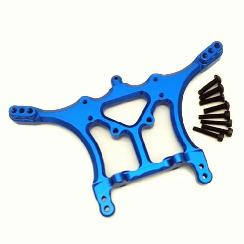 Stoßdämpfer aus Aluminium, für Traxxas 1/10 Slash Rustler Stampede Bigfoot Ford 3638, Blau Stoßdämpfer aus Aluminium, für Traxxas 1/10 Slash Rustler Stampede Bigfoot Ford 3638, Blau von EPTNNASO