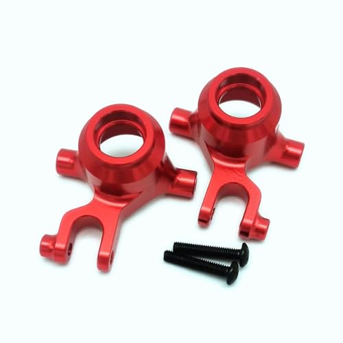 Vorderlenkblöcke aus Aluminium, Knöchelarm, rot, für Traxxas Mini Maxx Mini Slash 4x4 Mini XRT 10736 von EPTNNASO