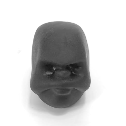 1 Stück Anti Stress Spielzeug Lustige Neuheit-Geschenk der Gadgets Silikon Vent menschliches Gesichts-Kugel Anti-Stress-Scented Caomaru Geek Gadget Vent Spielzeug (HU) von EQLEF