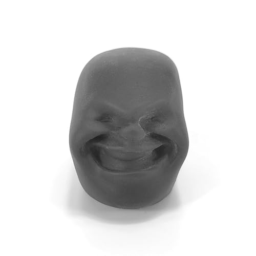 1 Stück Anti Stress Spielzeug Lustige Neuheit-Geschenk der Gadgets Silikon Vent menschliches Gesichts-Kugel Anti-Stress-Scented Caomaru Geek Gadget Vent Spielzeug (XI) von EQLEF