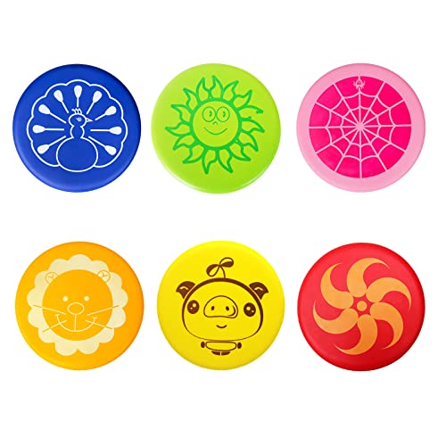 EQLEF Flying Disks Fliegende Scheiben Kinder Weiche Scheibe Soft Flying Disc Sport Wurfscheibe Sport Spielzeug Kindergarten Park Sport Spiel (Zufällig) EQLEF Flying Disks Fliegende Scheiben Kinder Weiche Scheibe Soft Flying Disc Sport Wurfscheibe Sport Spielzeug Kindergarten Park Sport Spiel (Zufällig) von EQLEF