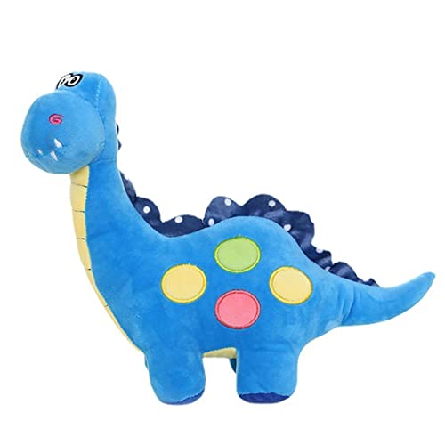 EQLEF Plüsch Dinosaurier Nette angefüllte Dinosaurier weiche Dinosaurier Plüsch Spielwaren für Kinder (Blau) von EQLEF