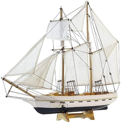 3D-Puzzle 3D-Puzzle aus Holz, DIY-Modellbausätze, Holzsegelboot for Bauen, DIY-Holzspielzeug, Zusammenbauen von Modellen, Basteln, Hobby, dekoratives Boot, Segelmodell, Vintage-Schiff for Tischdekorat von EQQHJL