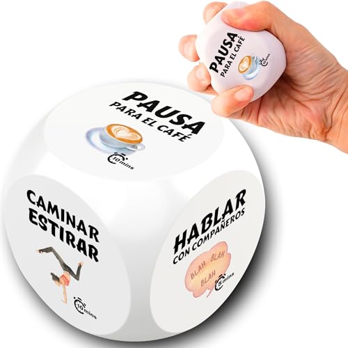 Anti-Stresswürfel | Anti-Stresswürfel für Erwachsene | Geschenk für Arbeit, Büro, Studentengeschenk | Reduzieren, Stress und Angstzustände lindern | Anti-Stressball von EQUIK PRODUCTS