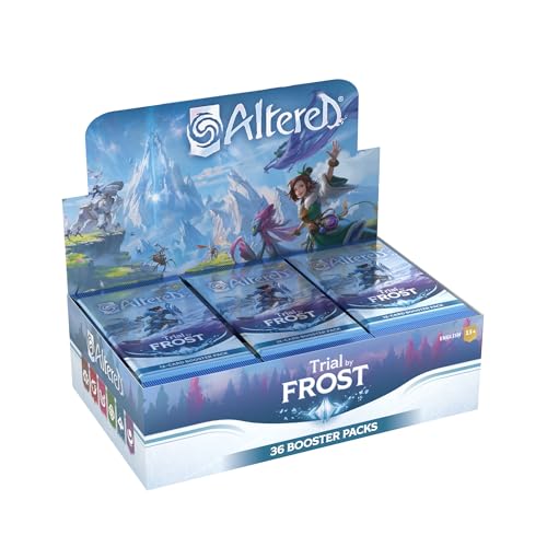 EQUINOX Altered Trial by Frost Display mit 36 Booster, Umfangreiche Deck-Erweiterung für Altered, Strategisches Kartenspiel zum Sammeln, Alter 13+ für 2 Spieler, 20-30 Minuten, Englisch EQUINOX Altered Trial by Frost Display mit 36 Booster, Umfangreiche Deck-Erweiterung für Altered, Strategisches Kartenspiel zum Sammeln, Alter 13+ für 2 Spieler, 20-30 Minuten, Englisch von EQUINOX