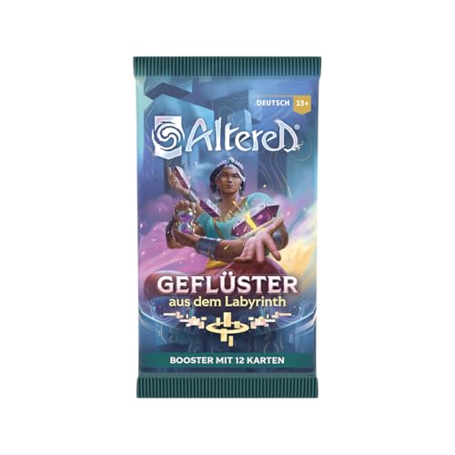 EQUINOX Altered Geflüster aus dem Labyrinth Booster-Pack mit 12 Karten, Umfangreiche Deck-Erweiterung für Altered, Strategisches Kartenspiel zum Sammeln, Ab 13 Jahren, 2 Spieler, 20 Minuten, Deutsch EQUINOX Altered Geflüster aus dem Labyrinth Booster-Pack mit 12 Karten, Umfangreiche Deck-Erweiterung für Altered, Strategisches Kartenspiel zum Sammeln, Ab 13 Jahren, 2 Spieler, 20 Minuten, Deutsch von EQUINOX