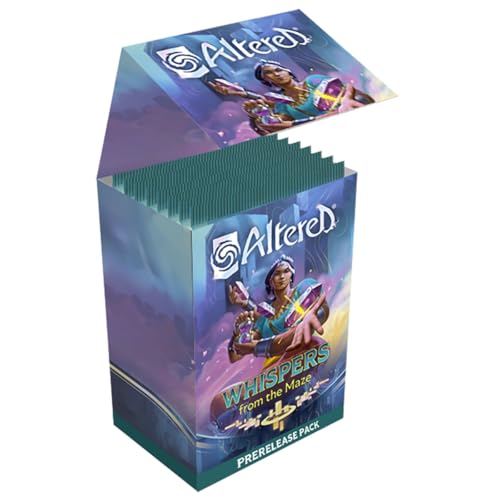 EQUINOX Altered Geflüster aus dem Labyrinth Prerelase-Kit mit 7 Boostern, Umfangreiche Deck-Erweiterung für Altered, Strategisches Kartenspiel zum Sammeln, Ab 13 Jahren, 2 Spieler, 20 Minuten, Deutsch EQUINOX Altered Geflüster aus dem Labyrinth Prerelase-Kit mit 7 Boostern, Umfangreiche Deck-Erweiterung für Altered, Strategisches Kartenspiel zum Sammeln, Ab 13 Jahren, 2 Spieler, 20 Minuten, Deutsch von EQUINOX