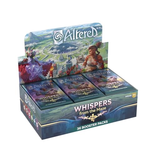 EQUINOX Altered Whispers from The Maze Display mit 36 Booster, Umfangreiche Deck-Erweiterung für Altered, Strategisches Kartenspiel zum Sammeln, Ab 13 Jahren, 2 Spieler, 20 Minuten, Englisch EQUINOX Altered Whispers from The Maze Display mit 36 Booster, Umfangreiche Deck-Erweiterung für Altered, Strategisches Kartenspiel zum Sammeln, Ab 13 Jahren, 2 Spieler, 20 Minuten, Englisch von EQUINOX