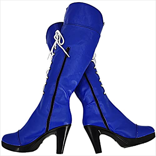 ERIMEI Manga World Cosplay Stiefel Schuhe for Pretty Guardian Sailor Moon Sailor Saturn ERIMEI Manga World Cosplay Stiefel Schuhe for Pretty Guardian Sailor Moon Sailor Saturn von ERIMEI