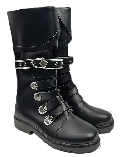 ERIMEI Sparkle Cosplay Stiefel Schuhe for Diluc Ragnvindr ERIMEI Sparkle Cosplay Stiefel Schuhe for Diluc Ragnvindr von ERIMEI