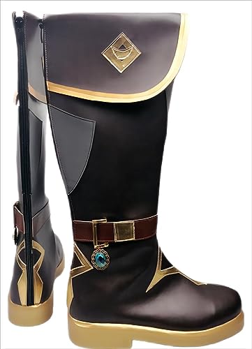 ERIMEI Sparkle Cosplay Stiefel Schuhe for Kaeya Alberich ERIMEI Sparkle Cosplay Stiefel Schuhe for Kaeya Alberich von ERIMEI
