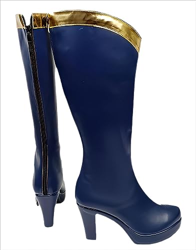ERIMEI Sparkle Cosplay Stiefel Schuhe for KonoSuba Aqua ERIMEI Sparkle Cosplay Stiefel Schuhe for KonoSuba Aqua von ERIMEI
