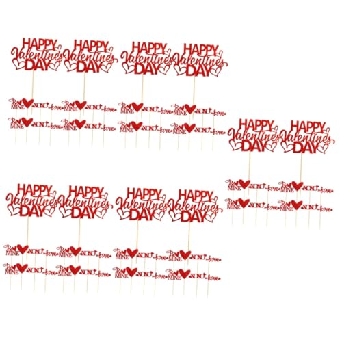5 Sätze Kucheneinsätze Zum Valentinstag Party Birthday Cake Decoration Birthday Cake Topper Geburtstagskuchen Dekoration Kuchen Pick Dekore Kuchenverzierung Papier Rot 50 Stück * 5 ERINGOGO 5 Sätze Kucheneinsätze Zum Valentinstag Party Birthday Cake Decoration Birthday Cake Topper Geburtstagskuchen Dekoration Kuchen Pick Dekore Kuchenverzierung Papier Rot 50 Stück * 5 ERINGOGO von ERINGOGO