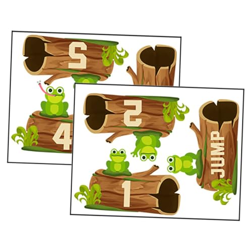 ERINGOGO 1 Blatt Dekorationen im vorschulklassenzimmer sensorisch Schule Boden groß Kleinkinder Froschdekorationen für Zuhause tierischer Aufkleber Mädchenzimmer PVC ERINGOGO 1 Blatt Dekorationen im vorschulklassenzimmer sensorisch Schule Boden groß Kleinkinder Froschdekorationen für Zuhause tierischer Aufkleber Mädchenzimmer PVC von ERINGOGO