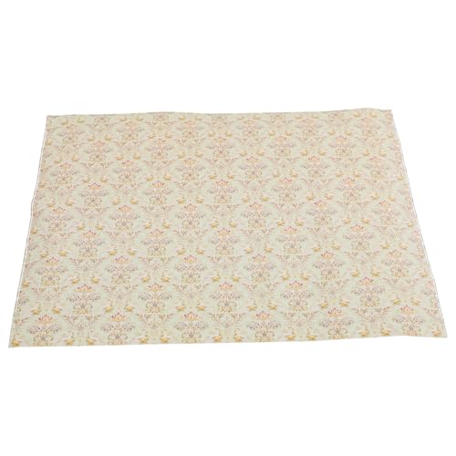 ERINGOGO 1 Blatt Puppenhaus-tapete Aufkleber Mini- Miniaturen Klebstoff Selbstklebende Tapete Klein Babypuppenkleidung Miniaturtapete Bausätze Bausatz Menschen Papier von ERINGOGO