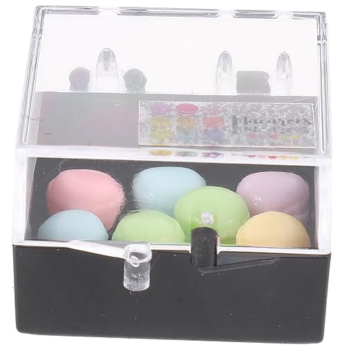 ERINGOGO 1 Box Puppenhauszubehör Einhornfigur DIY Miniaturspielzeug DIY Puppenhaus Müll Mini Puppenhaus Dekoration Lebensmittel Puppenhauszubehör Gefälschtes Macaron Modell Kunststoff ERINGOGO 1 Box Puppenhauszubehör Einhornfigur DIY Miniaturspielzeug DIY Puppenhaus Müll Mini Puppenhaus Dekoration Lebensmittel Puppenhauszubehör Gefälschtes Macaron Modell Kunststoff von ERINGOGO