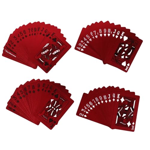 ERINGOGO 1 Kartenspielen barzubehör kleine kartenspiele Pokerkarten aus Kunststoff Pokerliebhaber die Pokerkarte Spielkarte Mini-Sachen Tischspiel-Pokerkarten Partyversorgung Plastik rot ERINGOGO 1 Kartenspielen barzubehör kleine kartenspiele Pokerkarten aus Kunststoff Pokerliebhaber die Pokerkarte Spielkarte Mini-Sachen Tischspiel-Pokerkarten Partyversorgung Plastik rot von ERINGOGO