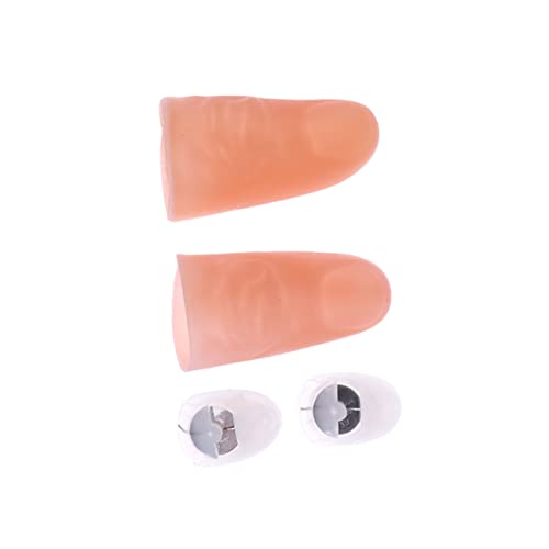 ERINGOGO 1 Paar Fingerlichtspielzeug magisches Zaubertrick Fingerlicht Dekorationen Party-Fake-Finger-Requisiten Halloween LED -Fingerlicht LED -Leuchten Fingerlichter Halloween von ERINGOGO