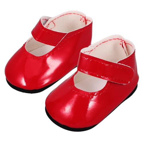 ERINGOGO Puppen-Zoll-mini-schuhset Zum Anziehen Der Puppe Realistische Booties Für Baby-mädchen-Puppen Paar von ERINGOGO