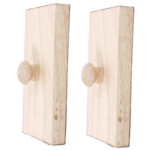 ERINGOGO 1 Paar holzrassel holzspielzeug Klappern Holz Rhythmusinstrument musikspielzeug Kastagnetten-Rhythmusspielzeug Musikinstrument- Kastagnetten für hölzern ERINGOGO 1 Paar holzrassel holzspielzeug Klappern Holz Rhythmusinstrument musikspielzeug Kastagnetten-Rhythmusspielzeug Musikinstrument- Kastagnetten für hölzern von ERINGOGO
