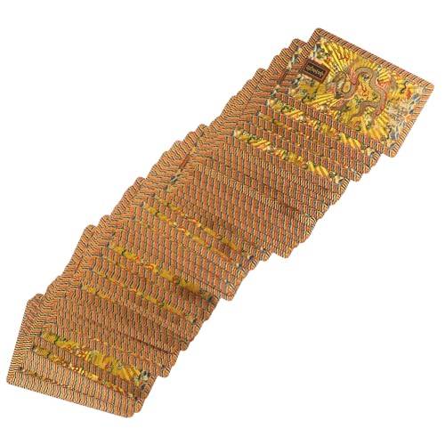ERINGOGO 1 Packung Spielkarten mit Goldfolie Decks Poker Partykartenspiel Tricks Requisiten Party-Spielkarte Requisiten für Familienspiele tragbare Karten PVC Golden ERINGOGO 1 Packung Spielkarten mit Goldfolie Decks Poker Partykartenspiel Tricks Requisiten Party-Spielkarte Requisiten für Familienspiele tragbare Karten PVC Golden von ERINGOGO