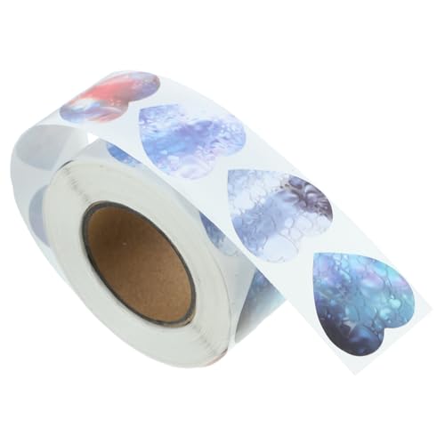 ERINGOGO Kit Sticker Aufkleber 1 Rolle Valentinstag Aufkleber Tags Nagelaufkleber Sammelalbum Aufkleber Thermodrucker Etiketten Aufkleber Für Etiketten Herz Aufkleber Blau Beschichtetes Papier ERINGOGO Kit Sticker Aufkleber 1 Rolle Valentinstag Aufkleber Tags Nagelaufkleber Sammelalbum Aufkleber Thermodrucker Etiketten Aufkleber Für Etiketten Herz Aufkleber Blau Beschichtetes Papier von ERINGOGO