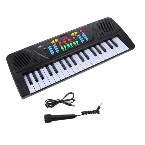 ERINGOGO 1 Satz 37 Tasten Tastaturspielzeug Für Kleinkinder Musikspielzeug Kinderklavier Kinderklavier Nummernblock Klavier Für Musiktastatur Musikübungsklavier Schwarze ERINGOGO 1 Satz 37 Tasten Tastaturspielzeug Für Kleinkinder Musikspielzeug Kinderklavier Kinderklavier Nummernblock Klavier Für Musiktastatur Musikübungsklavier Schwarze von ERINGOGO