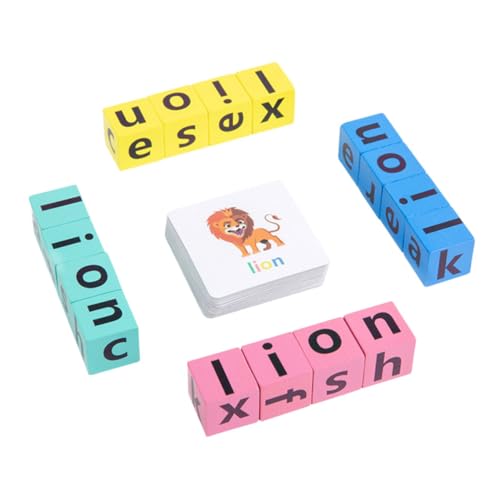ERINGOGO 1 Satz Alphabet Interaktives Lernspielzeug mit Buchstabenkarten für Kreatives Alphabet Spelling Kognitiven Fähigkeiten und Hand Auge Koordination ERINGOGO 1 Satz Alphabet Interaktives Lernspielzeug mit Buchstabenkarten für Kreatives Alphabet Spelling Kognitiven Fähigkeiten und Hand Auge Koordination von ERINGOGO