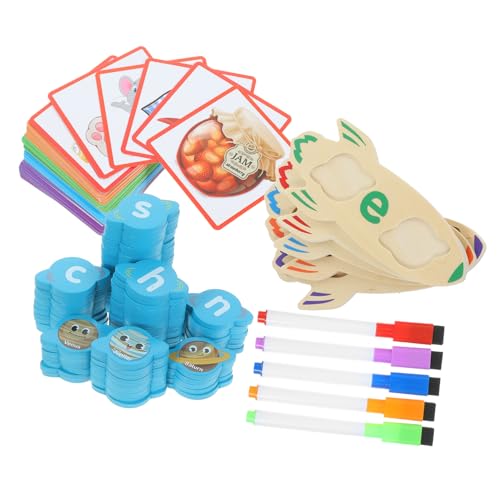 ERINGOGO 1 Satz Alphabet Puzzle Lernspielzeug für Matching Montessori Alphabet Lernspiel Fördert Kognitive Fähigkeiten und Motorik von ERINGOGO