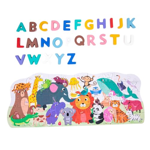 ERINGOGO 1 Satz Alphabet-Puzzlespielzeug tierisches Rätsel Kind Puzzle Rätsel zum frühen Lernen Bildungsrätsel Bildungsspielzeug Puzzle- für Puzzlebrett für hölzern ERINGOGO 1 Satz Alphabet-Puzzlespielzeug tierisches Rätsel Kind Puzzle Rätsel zum frühen Lernen Bildungsrätsel Bildungsspielzeug Puzzle- für Puzzlebrett für hölzern von ERINGOGO
