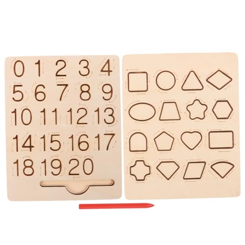 ERINGOGO 1 Satz Alphanumerischer Schreibblock Magnettafel Für Aktivitätstafel Für Kleinkinder Zeichentafel Für Zum Nachzeichnen Von Alphabeten Übungstafel Holz ERINGOGO 1 Satz Alphanumerischer Schreibblock Magnettafel Für Aktivitätstafel Für Kleinkinder Zeichentafel Für Zum Nachzeichnen Von Alphabeten Übungstafel Holz von ERINGOGO