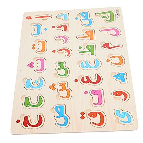 ERINGOGO 1 Satz Arabisches Alphabet Puzzlespielzeug für Pädagogisches Lernspiel Kognitiven Fähigkeiten Einfaches Matching für Frühkindliche Bildung ERINGOGO 1 Satz Arabisches Alphabet Puzzlespielzeug für Pädagogisches Lernspiel Kognitiven Fähigkeiten Einfaches Matching für Frühkindliche Bildung von ERINGOGO