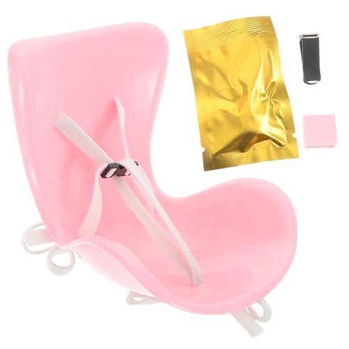 ERINGOGO 1 Satz Auto-Puppensitz Auto Dekoration autositz Autositze für Puppen kinderspielzeug puppenautositz puppenmöbel Puppe autositz Babypuppensachen Plastik Rosa von ERINGOGO