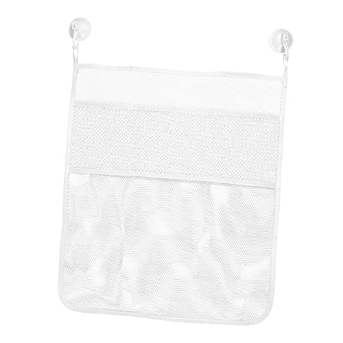 ERINGOGO 1 Satz Badewannen Organizer Netzbeutel Aufbewahrungstasche für Badewannenspielzeug Weißer Großer Mesh Beutel für Sauberes Badezimmer ERINGOGO 1 Satz Badewannen Organizer Netzbeutel Aufbewahrungstasche für Badewannenspielzeug Weißer Großer Mesh Beutel für Sauberes Badezimmer von ERINGOGO