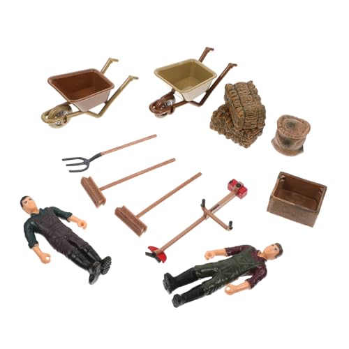 ERINGOGO 1 Satz Bauern Werkzeug Modell sensorisches Babyspielzeug Nutztiere Farm-Dekoration Farm- für Kinderspielzeug Bauernhofspielzeug Wohnkultur Plastik Brown ERINGOGO 1 Satz Bauern Werkzeug Modell sensorisches Babyspielzeug Nutztiere Farm-Dekoration Farm- für Kinderspielzeug Bauernhofspielzeug Wohnkultur Plastik Brown von ERINGOGO
