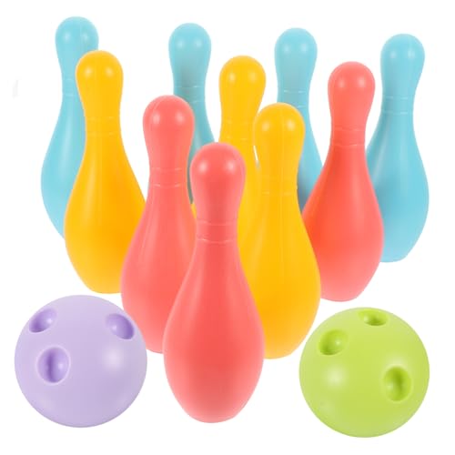 ERINGOGO 1 Satz Bowling für Kunststoff Bowling Kegelspiel mit Pins und Bällen Fördert Motorische Fähigkeiten und Interaktion für Drinnen und Draußen Spaß für Ganze Familie ERINGOGO 1 Satz Bowling für Kunststoff Bowling Kegelspiel mit Pins und Bällen Fördert Motorische Fähigkeiten und Interaktion für Drinnen und Draußen Spaß für Ganze Familie von ERINGOGO