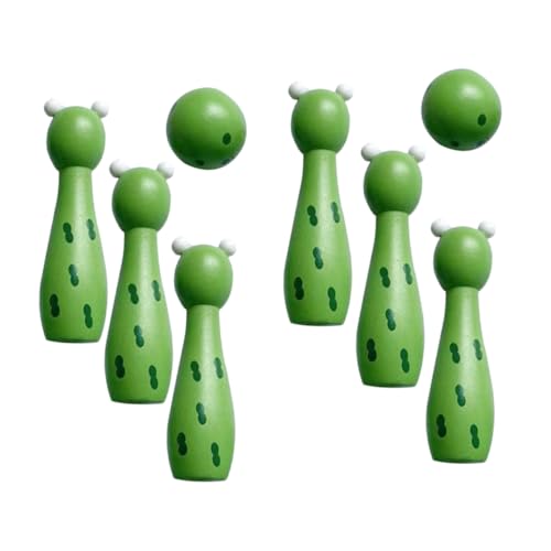 ERINGOGO 1 Satz Bowlingspielzeug für Holzspielzeug für Bowling Kinderspielzeug aus Holz Indoor- für Kleinkinder Bowling für Kleinkinder Buche Green ERINGOGO 1 Satz Bowlingspielzeug für Holzspielzeug für Bowling Kinderspielzeug aus Holz Indoor- für Kleinkinder Bowling für Kleinkinder Buche Green von ERINGOGO